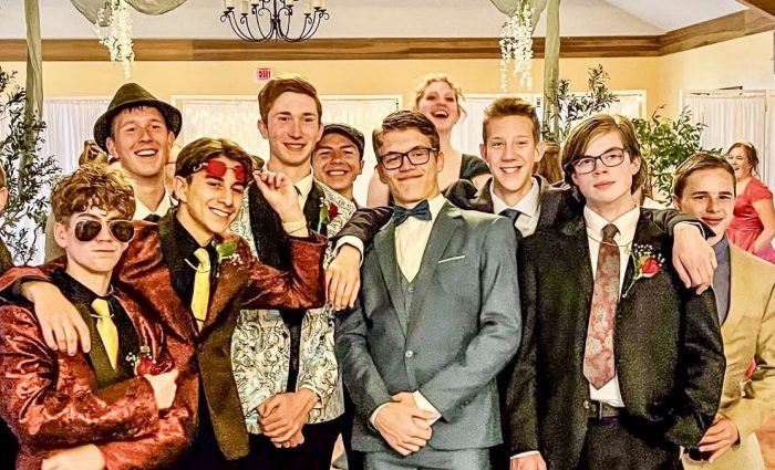 Gents at the Spring Formal Gents at the Spring Formal